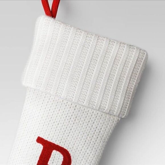 Wondershop Knitted Christmas Stocking Letter B - Picture 2 of 8